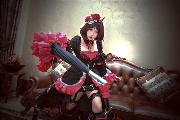 《王者荣耀》哥特露娜cosplay,cosplay,二次元