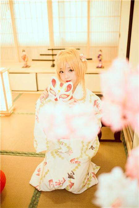 《魔卡少女樱》小樱金鱼浴衣