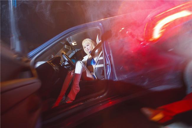 《FATE》赛车娘sabercosplay,cosplay图片,二次元图片