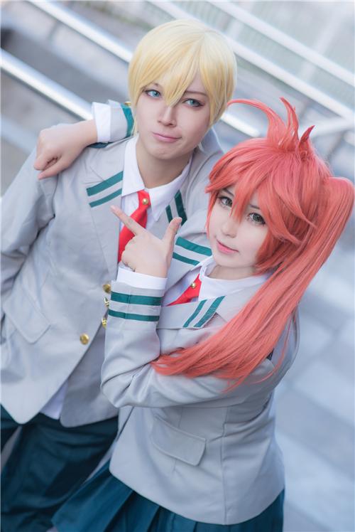 《我的英雄学院》 物间&拳藤cosplay,cosplay图片,二次元图片