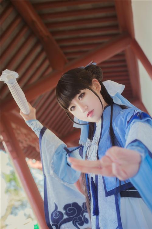 《剑网三》 雪河咩萝cosplay,cosplay图片,二次元图片