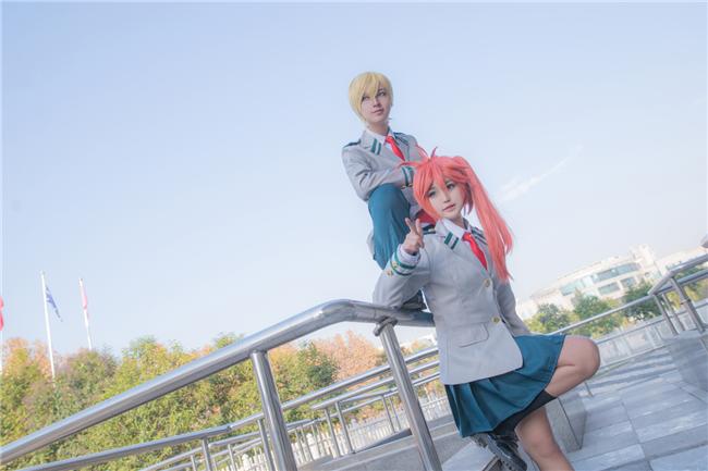 《我的英雄学院》 物间&拳藤cosplay,cosplay图片,二次元图片