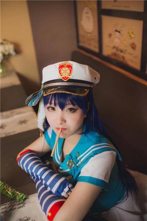 《loveLive!》园田海未cosplay,cosplay图片,二次元图片
