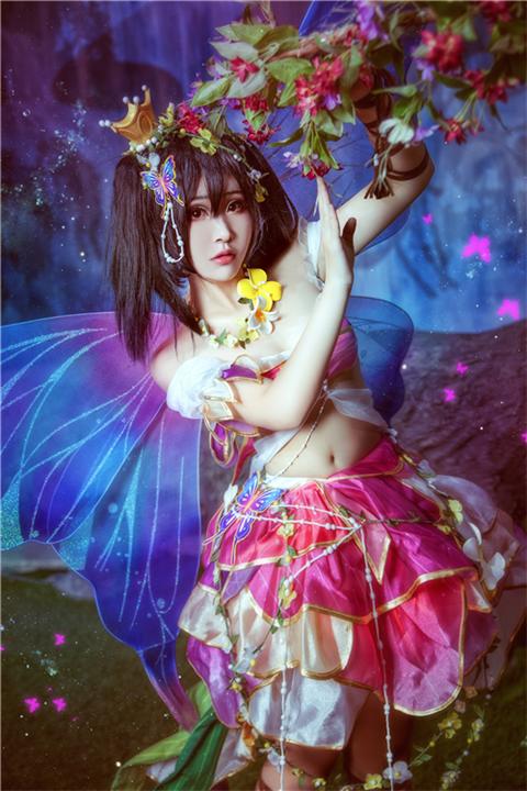 《LoveLive！》矢泽妮可花妖精cosplay,cosplay图片,二次元图片