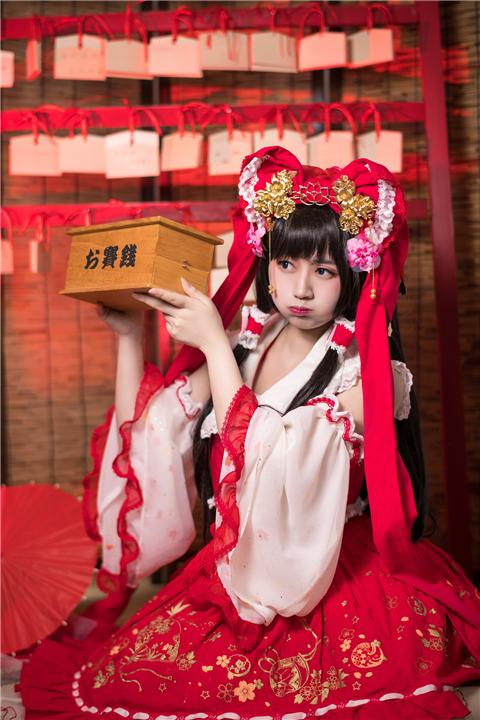 《东方project》 博丽灵梦 Cosplay,cosplay图片,二次元图片