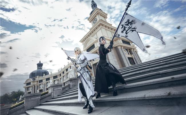 《FGO》白黑贞德cosplay,cosplay图片,二次元图片