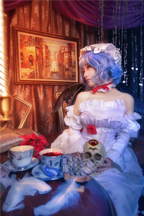 《东方project》 蕾米莉亚 cosplay,cosplay图片,二次元图片