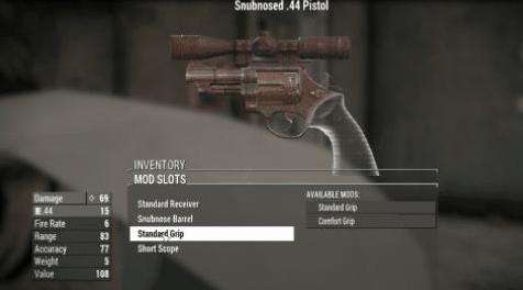 辐射4MOD RUST项目 - .44手枪 - RUST Project - .44 Pistol