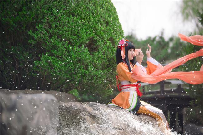 《阴阳师》鲤鱼精cosplay