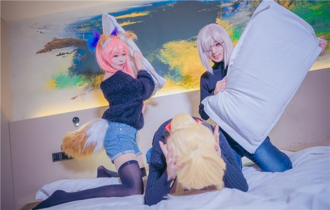 《FATE》同人毛衣cosplay,cosplay图片,二次元图片