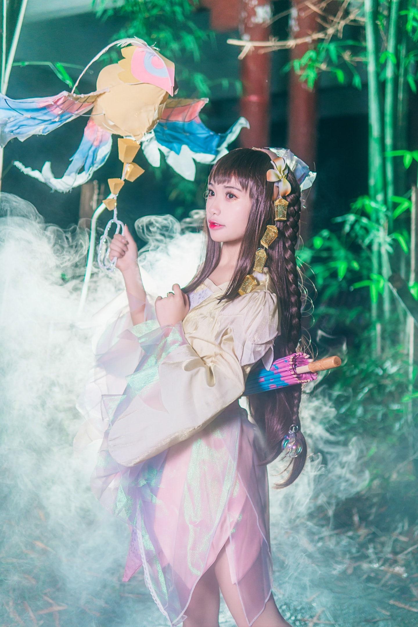 《王者荣耀》娜可露露晚萤cosplay,cosplay图片,二次元图片