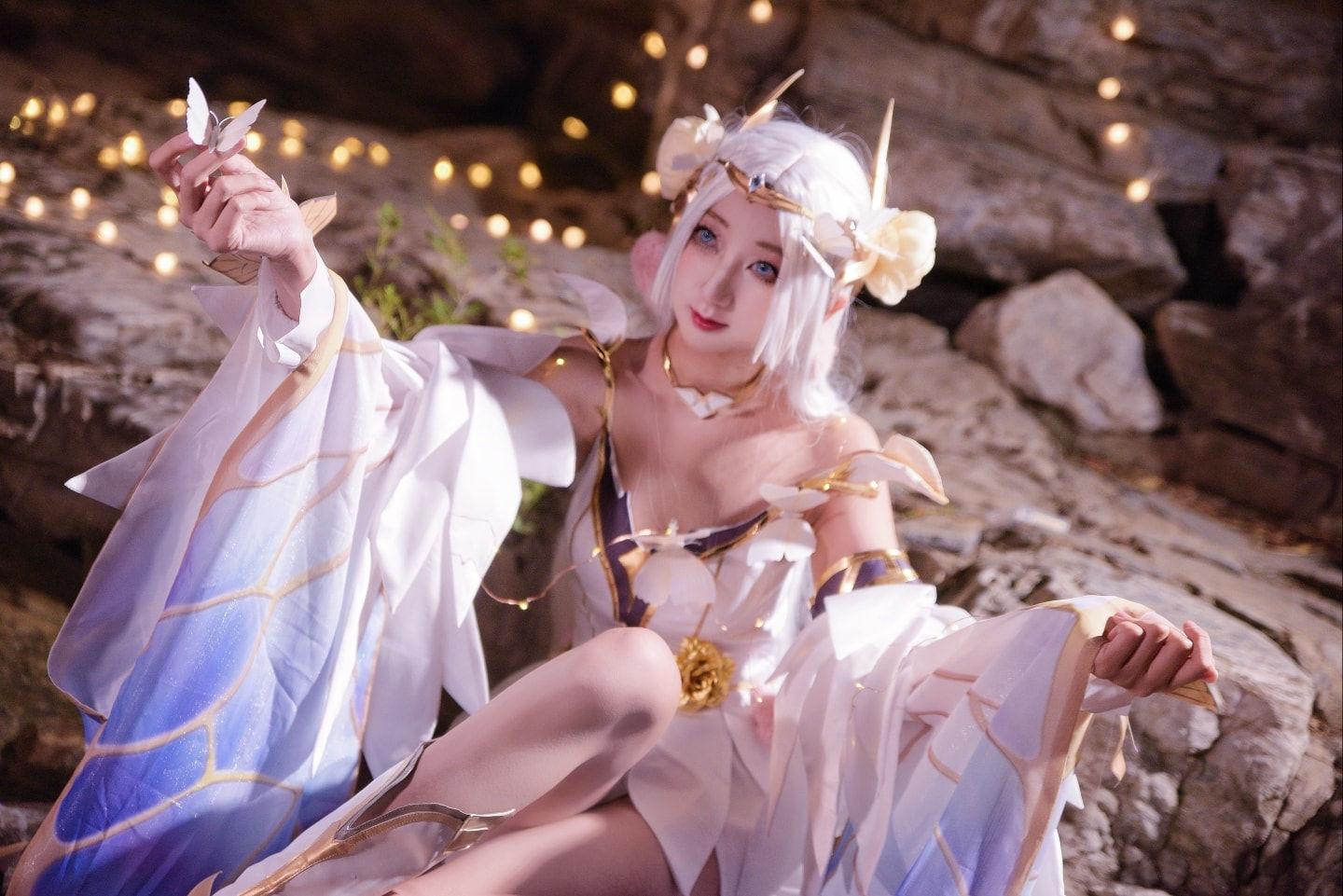 王者荣耀 金色仲夏夜之梦貂蝉cosplay,cosplay图片,二次元图片