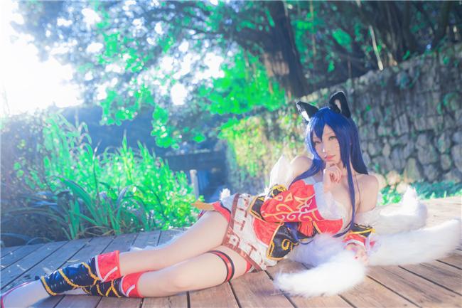 《英雄联盟》阿狸cosplay,cosplay图片,二次元图片