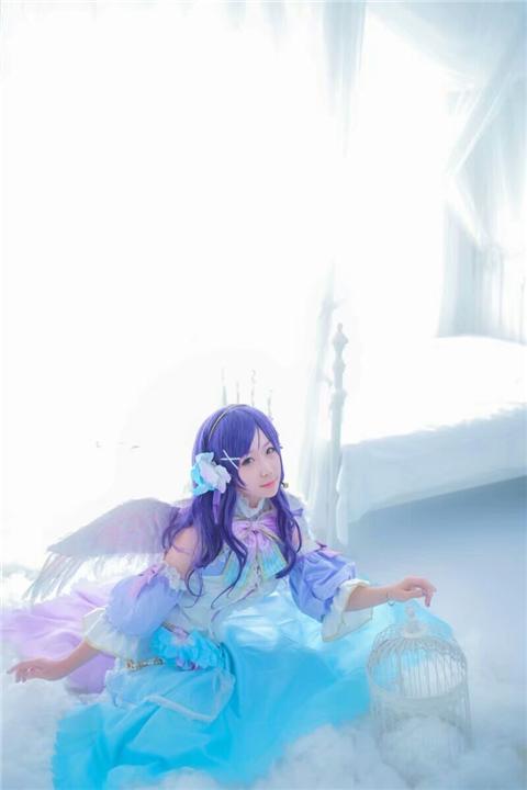 《LoveLive！》东条希白色情人节觉醒cosplay