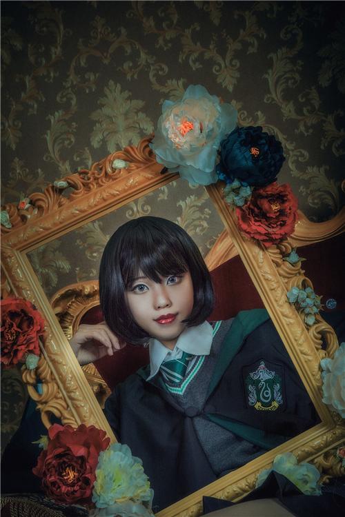 《哈利·波特》潘西·帕金森cosplay,cosplay图片,二次元图片