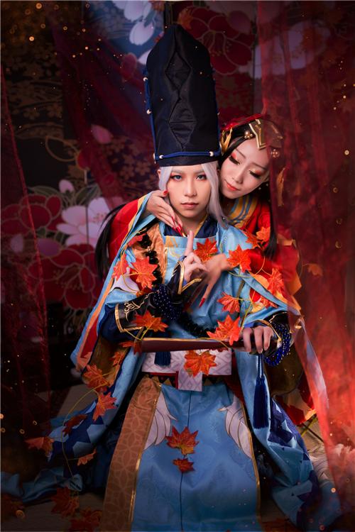 《阴阳师》 红叶&晴明 cosplay,cosplay图片,二次元图片