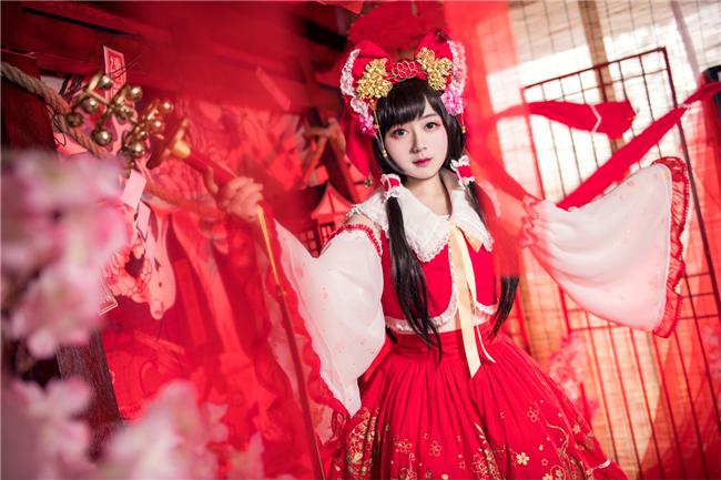 《东方project》 博丽灵梦 Cosplay,cosplay图片,二次元图片