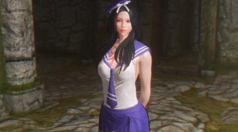 上古卷轴5：天际MOD 放出首件个人移植物品School Unifrom