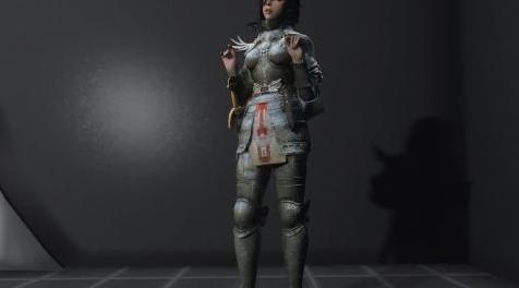 上古卷轴5：天际MOD BDO Delphe Knights，黒い砂漠德尔斐骑士铠甲，UUNP