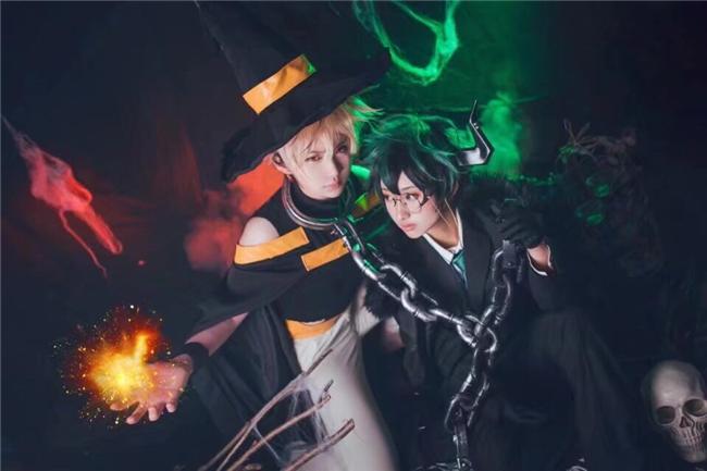 《我的英雄学院》爆豪x绿谷cosplay,cosplay图片,二次元图片