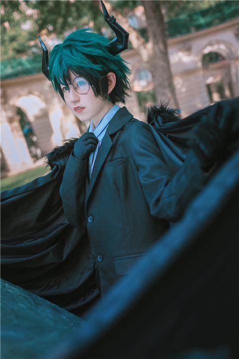 《我的英雄学院》绿谷出久cosplay,cosplay图片,二次元图片