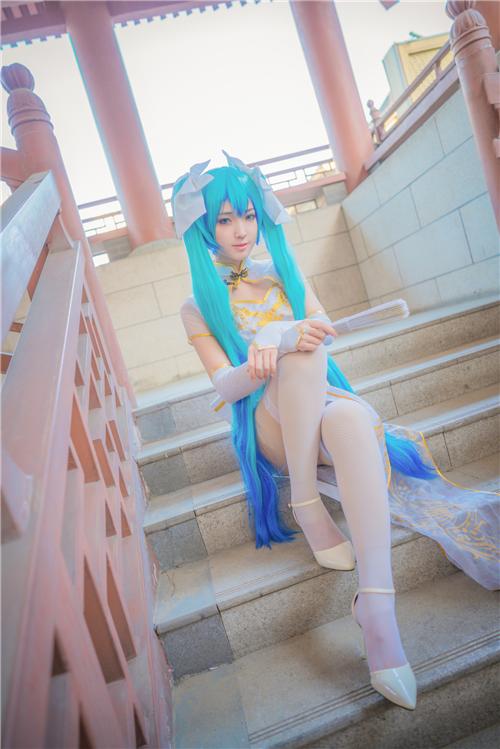 《Vsinger》初音 金丝雀cosplay,cosplay图片,二次元图片