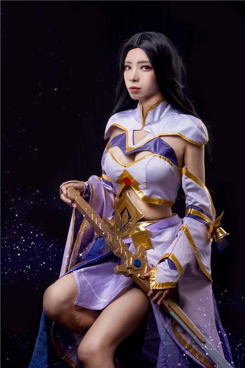 《王者荣耀》露娜cosplay,cosplay图片,二次元图片