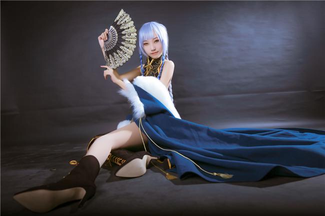 《Vsinger》星辰幽牡丹cosplay,cosplay图片,二次元图片