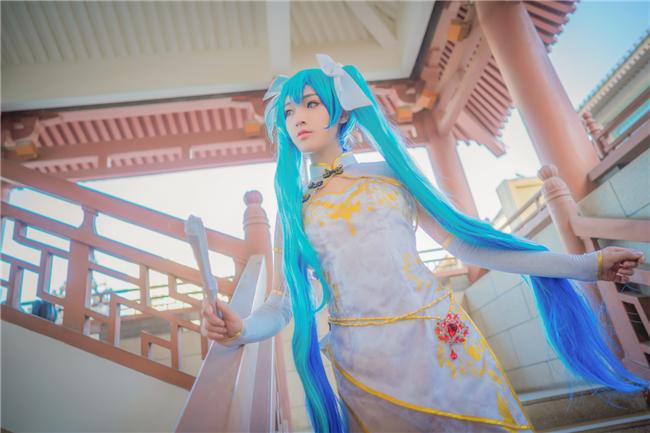 《Vsinger》初音 金丝雀cosplay,cosplay图片,二次元图片
