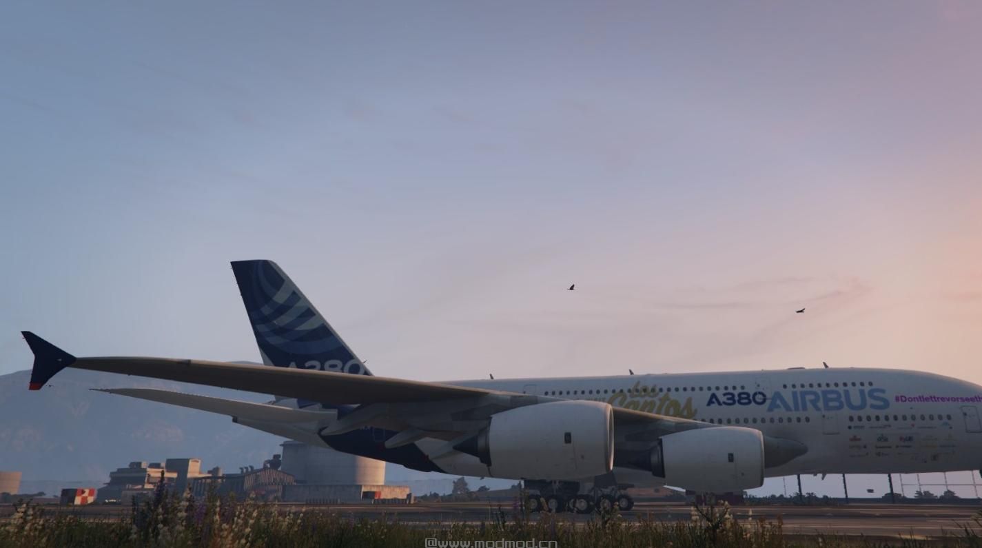 侠盗猎车手5MOD New House Color livery for A380-800