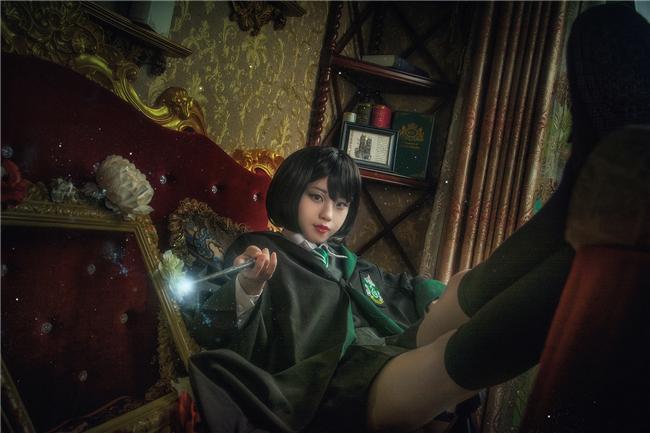 《哈利·波特》潘西·帕金森cosplay,cosplay图片,二次元图片