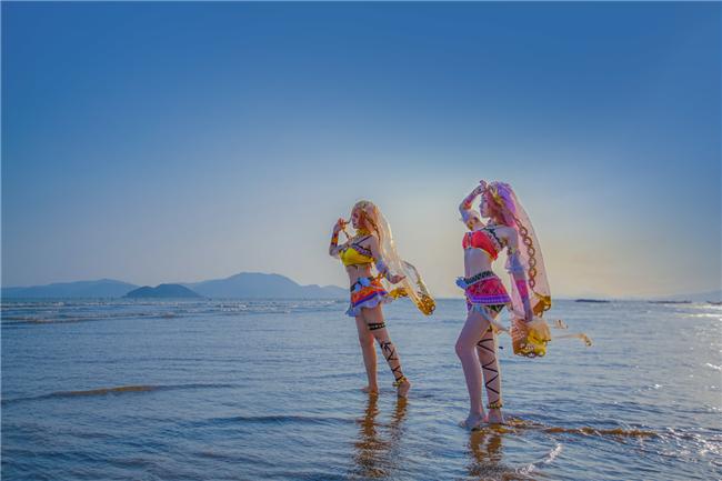 《lovelive》 星空凛&西木野真姬cosplay,cosplay图片,二次元图片