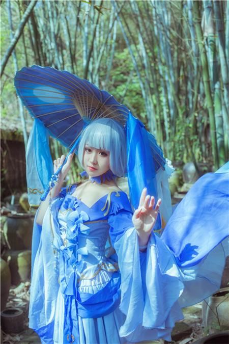 《剑网三》兰庭轻罗萝莉cosplay