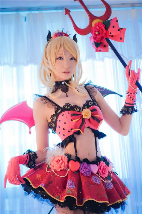 《LoveLive！》小恶魔绘里cosplay,cosplay图片,二次元图片