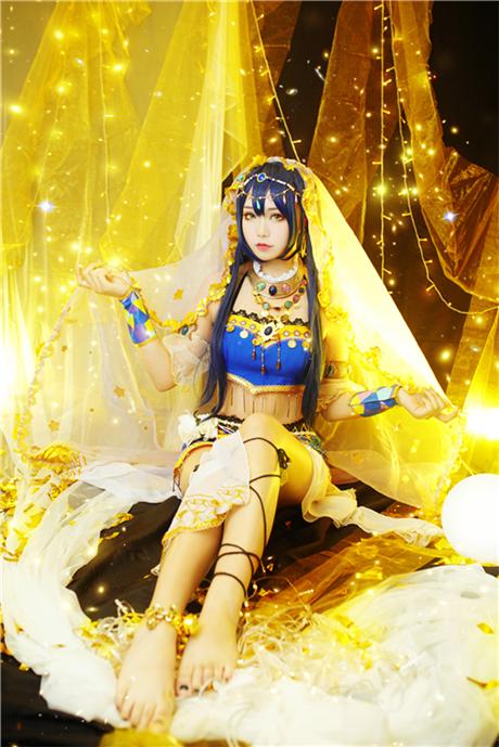 《LoveLive!》园田海未舞娘cosplay