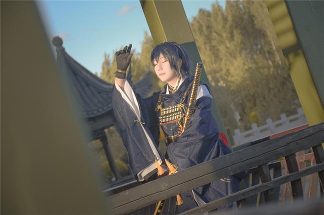 《刀剑乱舞》三日月宗近x鹤丸国永cosplay,cosplay图片,二次元图片