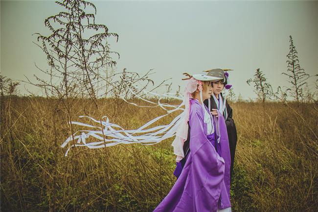 《夏目友人帐》丰月神x不月神cosplay,cosplay图片,二次元图片
