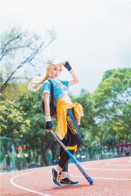 《王者荣耀》花木兰cosplay 荣耀赛场,cosplay图片,二次元图片