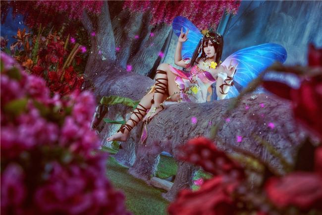 《LoveLive！》矢泽妮可花妖精cosplay