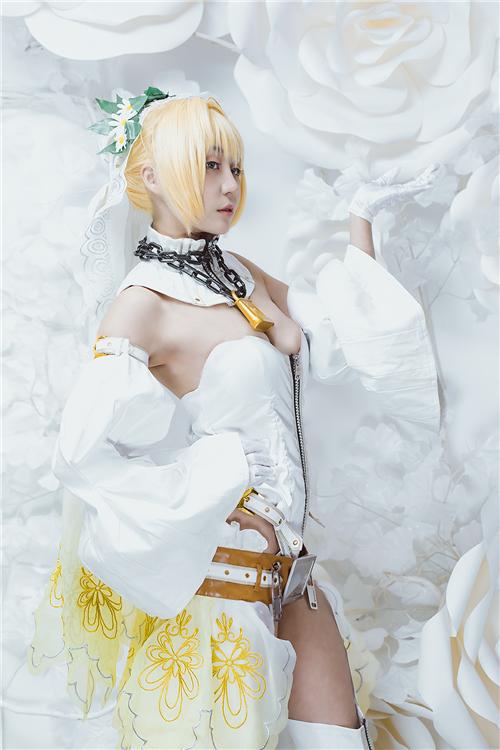 《FGO》尼禄花嫁cosplay,cosplay图片,二次元图片