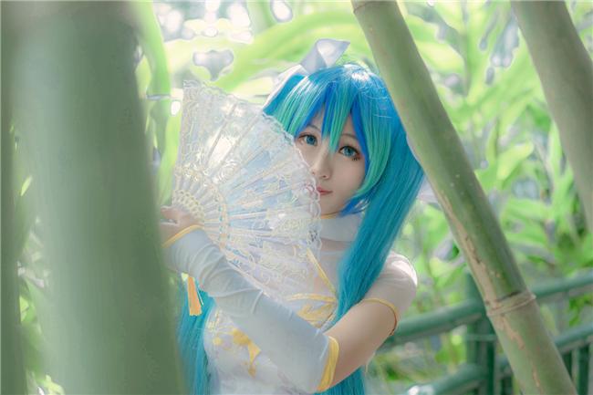 《Vsinger》金丝雀初音cosplay,cosplay图片,二次元图片