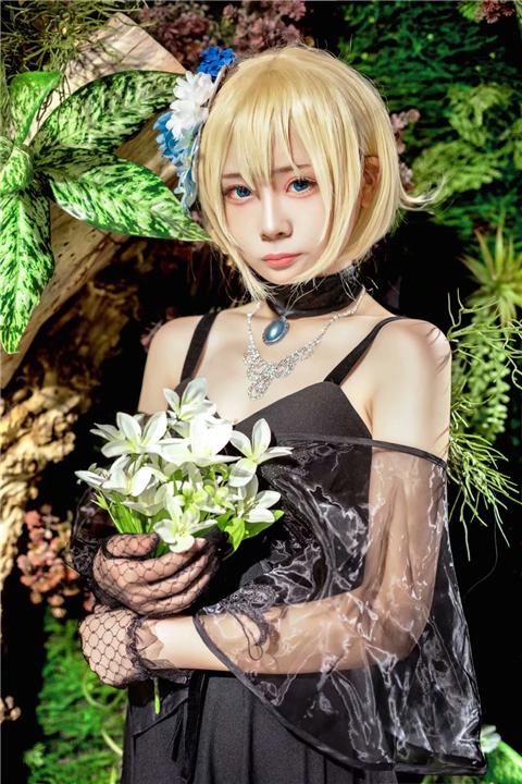 《FGO》贞德两周年礼服,cosplay图片,二次元图片