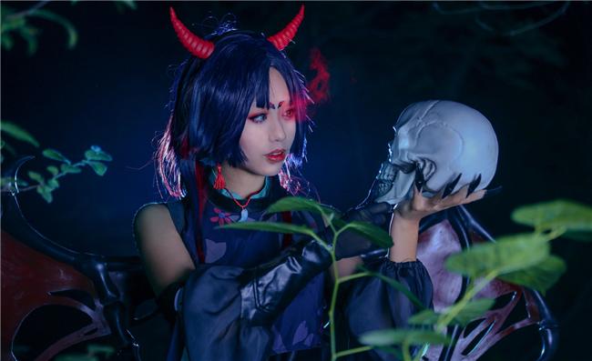 《阴阳师》吸血姬cosplay,cosplay图片,二次元图片