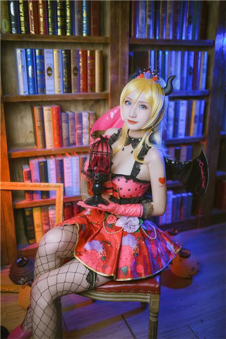 《Lovelive》绘里小恶魔cosplay