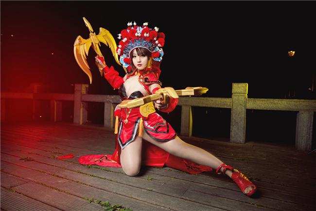 《王者荣耀》虞姬cosplay