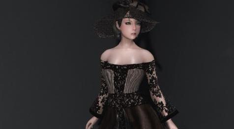 上古卷轴5：天际MOD Countes night dress , 伯爵夫人礼服
