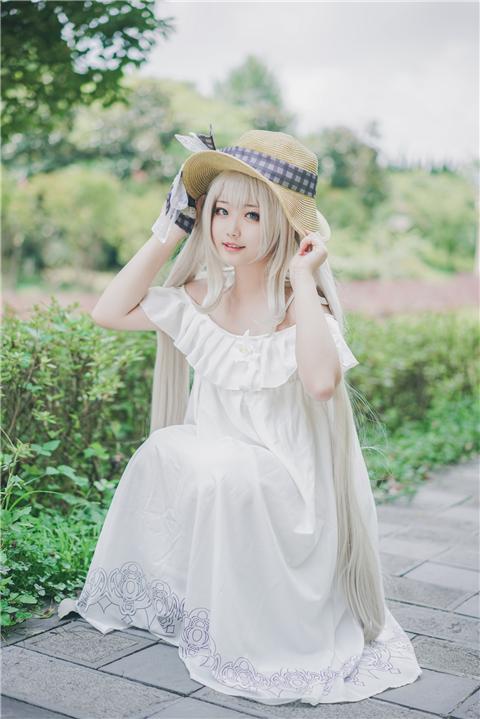 《FGO》玛丽安托瓦内特cosplay 夏天，就应该是这样的颜色吧