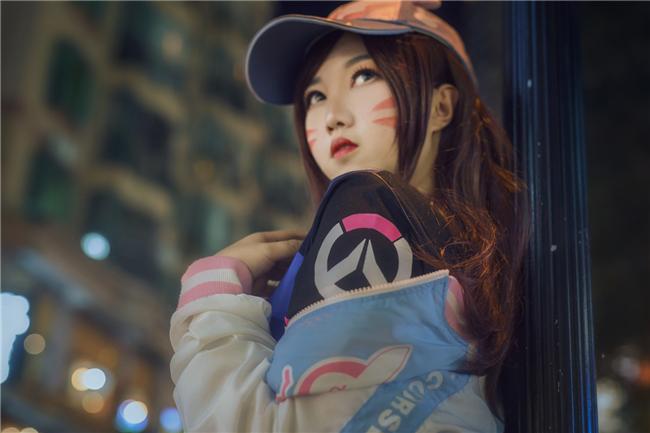 《守望先锋》D.va cosplay,cosplay图片,二次元图片