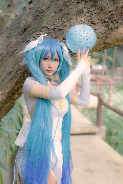 《Vsinger》金丝雀初音cosplay,cosplay图片,二次元图片