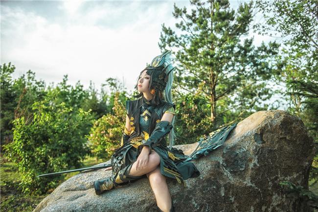 《剑网三》苍云萝莉cosplay,cosplay图片,二次元图片